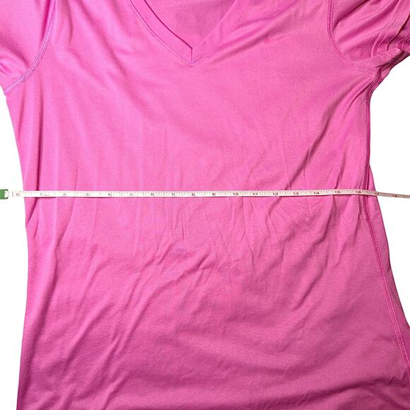 Nike Dri-FIT Women’s Large V-Neck Athletic T-Shirt – Lightweight Top - Picture 7 of 8